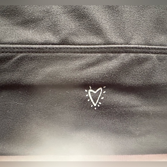 Betsy Johnson Performance Black & Mesh Racerback Sports Bra - Picture 5 of 8